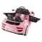 Toy Time Pink Battery Powered Ride-On Sports Car